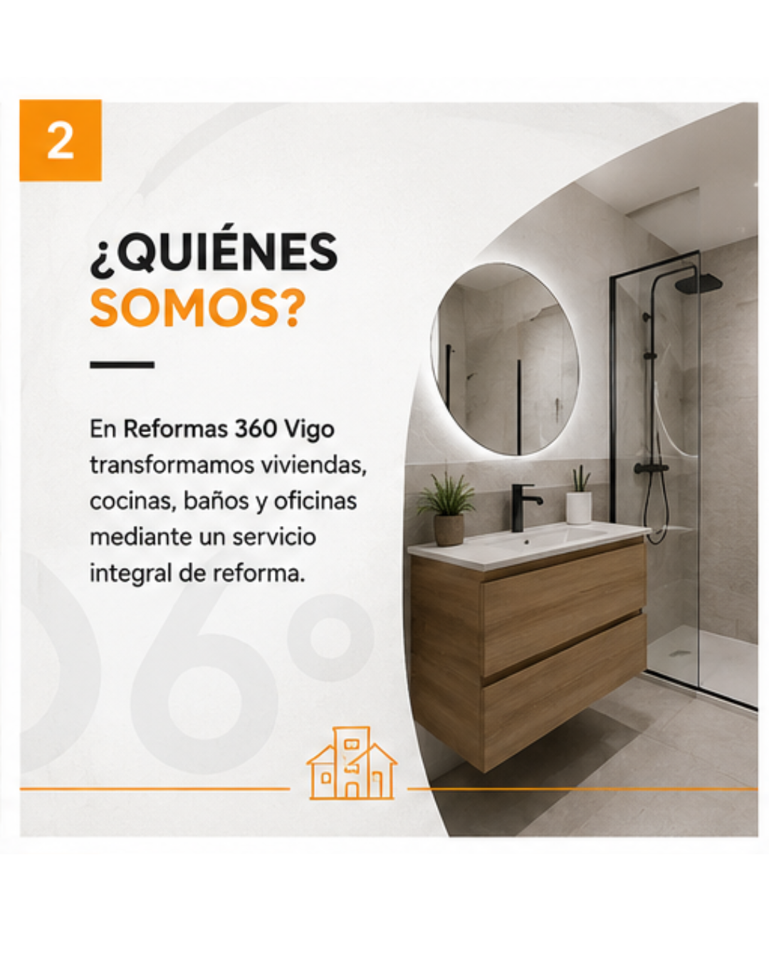 Reformas360Vigo transforma viviendas, cocinas, baños y oficinas con servicio integral de reforma